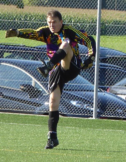 Goalie Helmut Hersberger