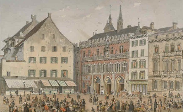 oberaufsicht rathaus koloriert