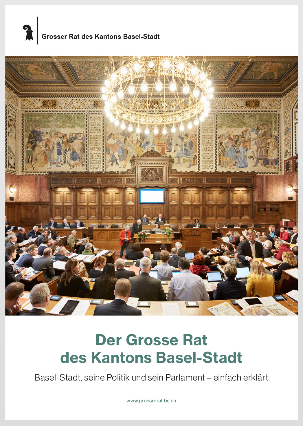 broschuere grosserrat frontal