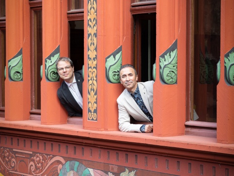 Blick aus dem Fenster