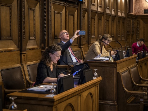 Sprecherin und Präsidium