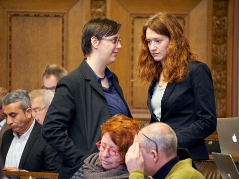 Tonja Zürcher und Lea Steinle