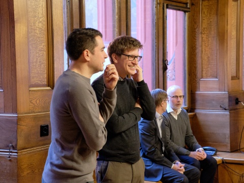 Jérôme Thiriet und Beda Baumgartner