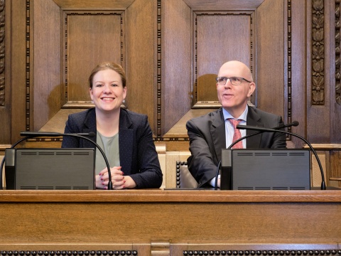 Leitungsduo 2020: Salome Hofer und David Jenny