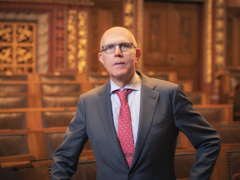 Ratspräsident David Jenny