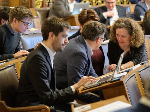 Daniel Sägesser und Danielle Kaufmann